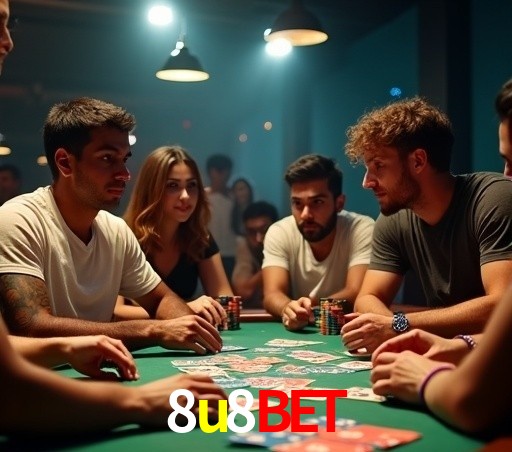 Interface moderna da plataforma 8u8bet